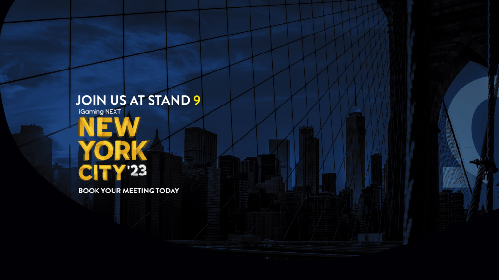 iGaming Next New York 2023 OMEGA SYSTEMS software provider exhibitor